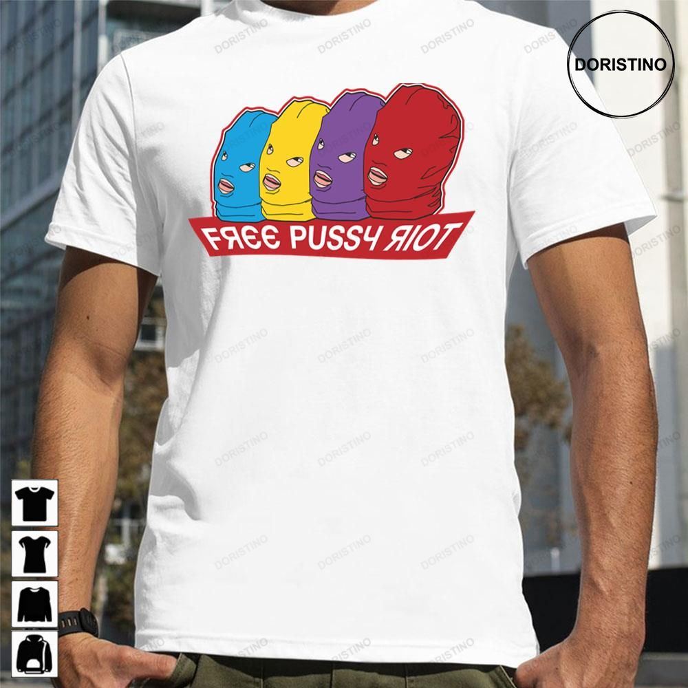 Free Pussy Rlot Limited Edition T-shirts